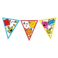 Mr Men Birthday Flag Bunting